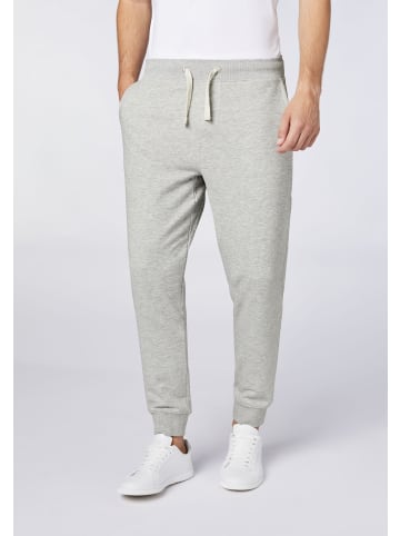 Detto Fatto Sweathose in schlichter Basic-Optik in Grau