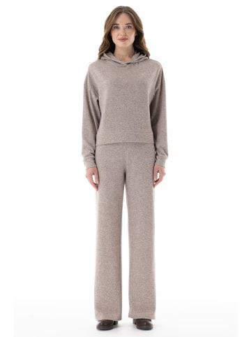 Organication Hose "WOR22011" in Brown Melange