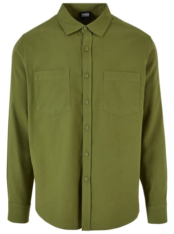 Urban Classics Flanell-Hemden in newolive/newolive