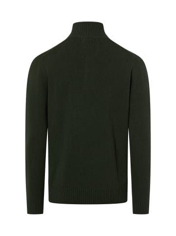 Nils Sundström Strickpullover in khaki - 0005