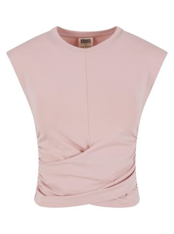 Urban Classics Urban Classics Ladies Cropped Wrapped Top in powderrose