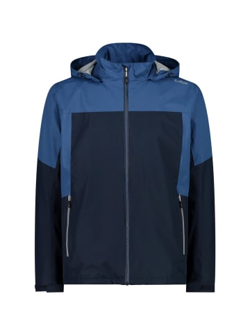 cmp Funktionsjacke, Regenjacke MAN JACKET ZIP HOOD in Blau