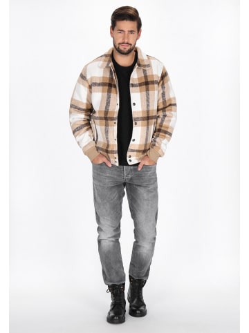 DreiMaster Vintage Men Jacket in beige multicolor