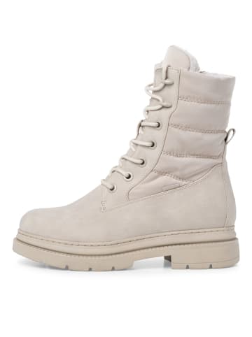 Tamaris Schnürboots in Beige