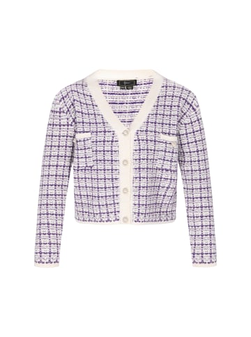 faina Women Cardigan in offwhite lilac
