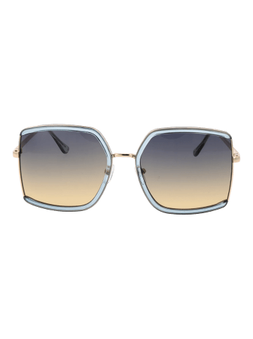 Skechers Frauen Sonnenbrille Quadratisch Blau