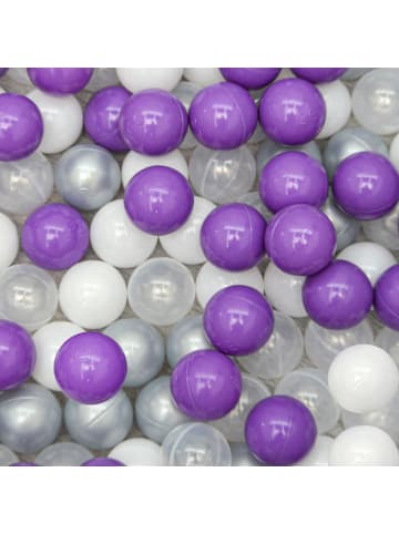 LittleTom 200 Bällebadbälle Emma 5,5 cm im 4-Farben-Mix