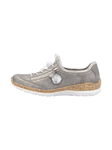 rieker Montreux Leder Sneakers Grau