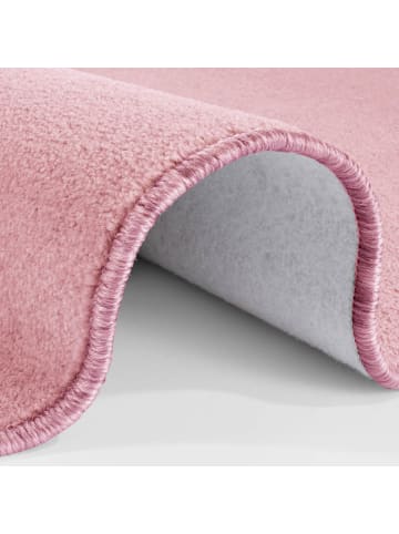 Hanse Home Kurzflor Teppich Nasty rund hell rosa