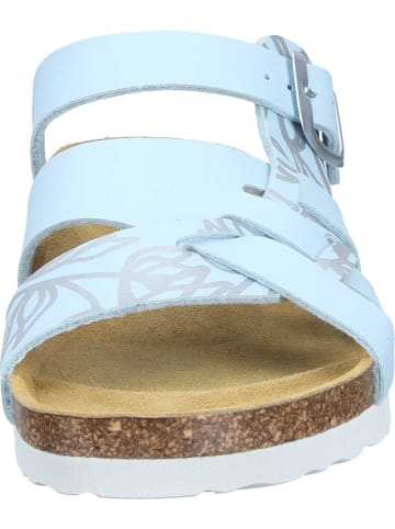 Dr. BRINKMANN Klassische Pantoletten in hellblau