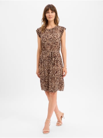 Zero  Kleid in beige schoko - 0001