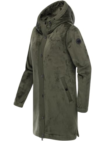 ragwear Kurzmantel Cousy Bonded YOUMODO in Dark Olive