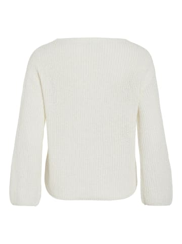Vila Strickpullover in Cloud Dancer