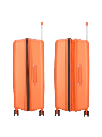 Jump Furano 2 4 Rollen Trolley 76 cm mit Dehnfalte in mandarine