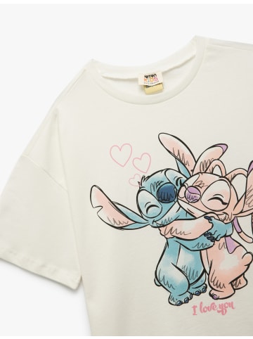 KOTON TSHIRT SS in Ekru