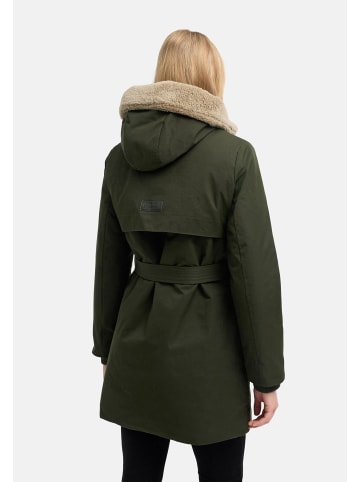 Marikoo Wintermantel Calistaa 16 in Dark Olive