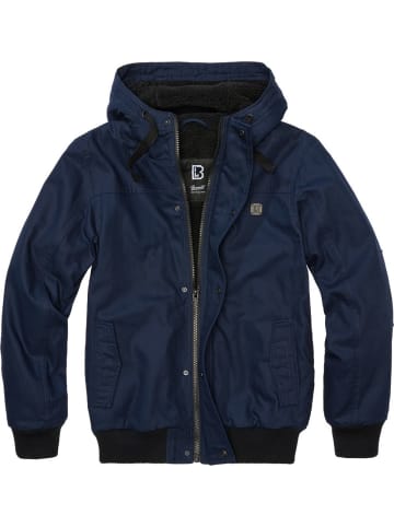 Brandit Winterjacke "Essential Jacket" in Blau