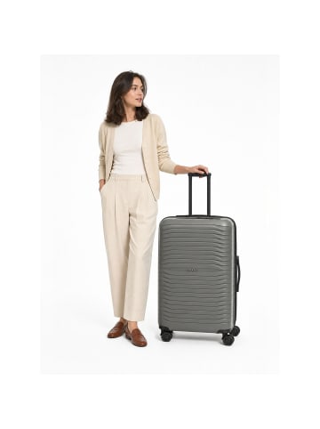 Stratic Shine 4 Rollen Trolley 76 cm in grey