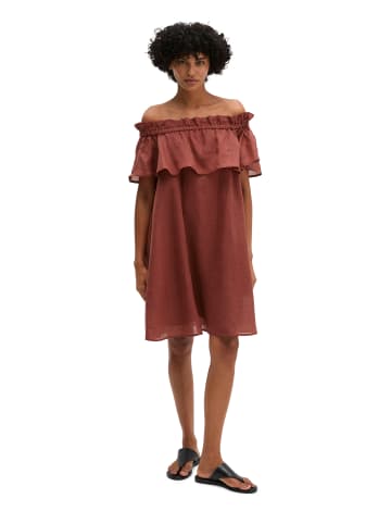 Marc O'Polo Carmen-Kleid loose in Tall Poppy
