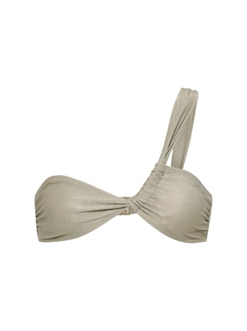 LSCN BY LASCANA Bandeau-Bikini-Top in sage grey