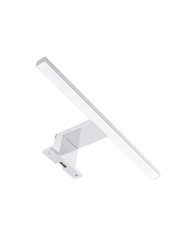 VCM  LED Aufbau Lampe Beleuchtung  Spiegel Licht Blino in Silber
