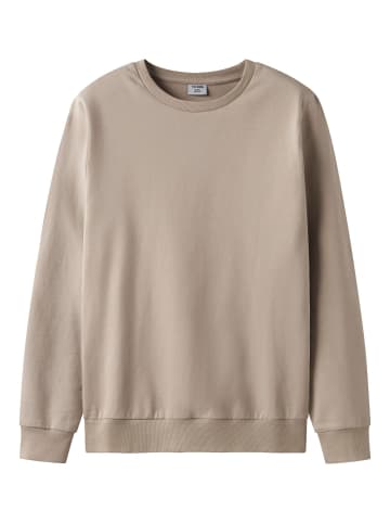 TWO SOON Sweatshirt in Oxford Tan