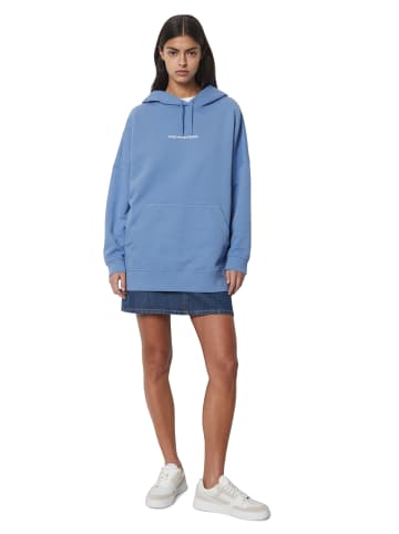 Marc O'Polo DENIM Hoodie oversized in cornflower blue