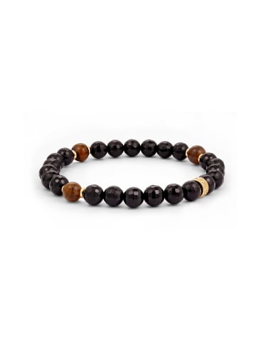 KUZZOI Armband 925 Sterling Silber in Schwarz
