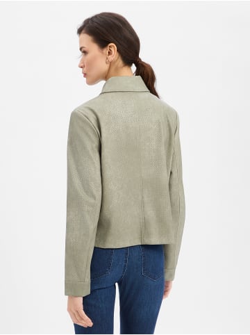 AMBER & JUNE Jacke in schilf - 0001