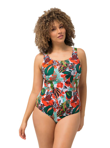 Ulla Popken Badeanzug in dunkelorange