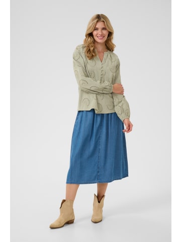 Cream Langarm-Bluse CRDelia in Tea