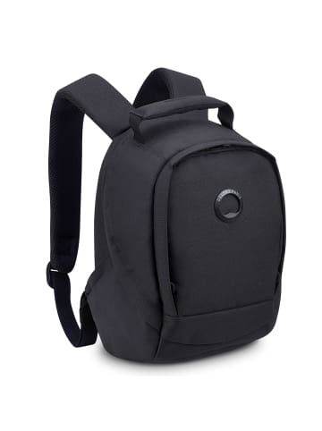 Delsey Securban Mikro City Rucksack RFID 30,5 cm in schwarz