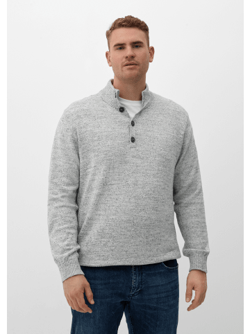 s.Oliver Strickpullover langarm in Grau