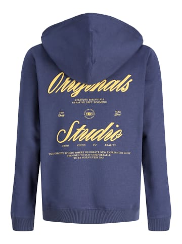 JACK & JONES Junior Kapuzenpullover in Crown Blue