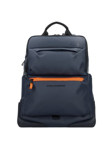 Piquadro Corner Rucksack 42 cm Laptopfach in night blue