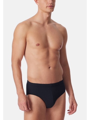 Schiesser Mini Slip / Unterhose Cotton Casual Organic Cotton in Schwarz