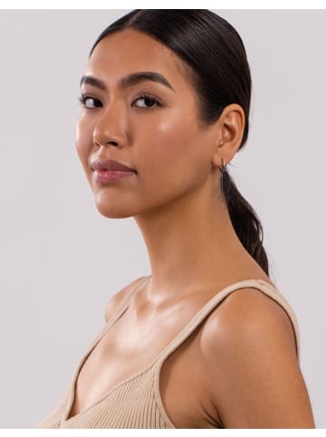 PURELEI Ohrringe Huli Creole in Silver