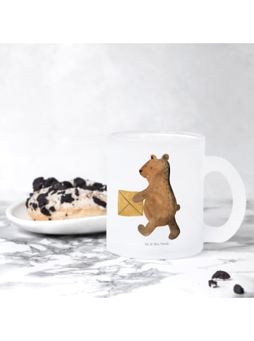 Mr. & Mrs. Panda Teetasse Bär Zuhause ohne Spruch in Transparent