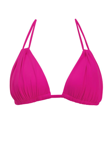 S. Oliver Triangel-Bikini-Top in pink