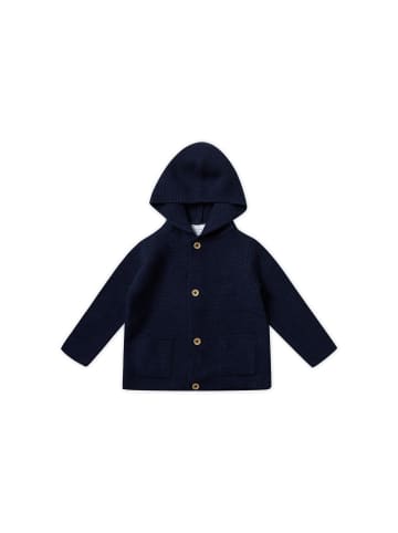 Stellou & friends Strick-Cardigan mit Kapuze in navy