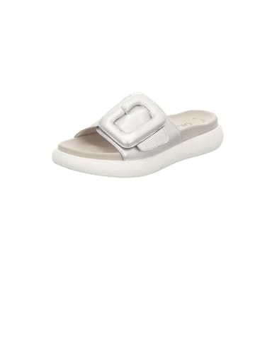 Gabor Pantolette in silber