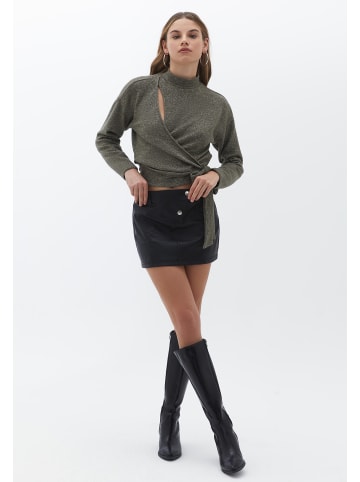 OXXO Pullover DEEP LICHEN GREEN MELANGE