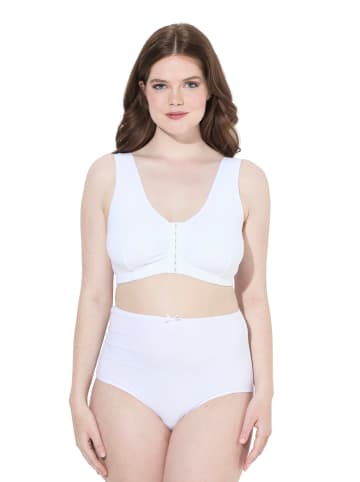 Ulla Popken Bustier in schneeweiß