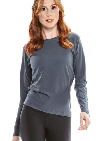 Winshape Functional Light and Soft Long Sleeve Top AET118LS in anthracite