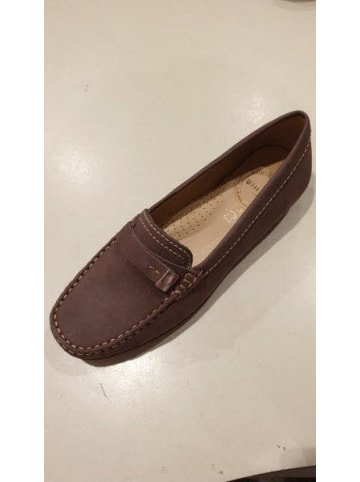 Wirth Mokassin Slipper in braun