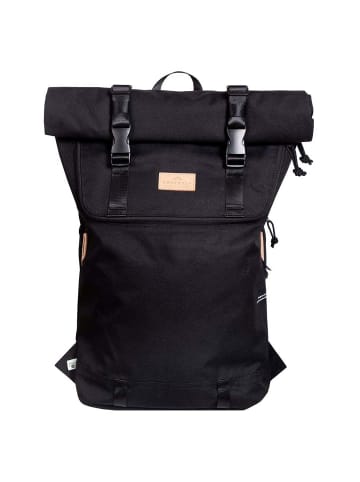 Doughnut Christopher Reborn 18 - Rolltop Rucksack 15" 45 cm (black x grapefruit) in schwarz