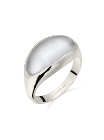 Elli Ring Resin in Silber