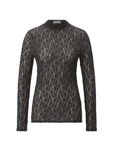 Rich & Royal Spitzenshirt in schoko