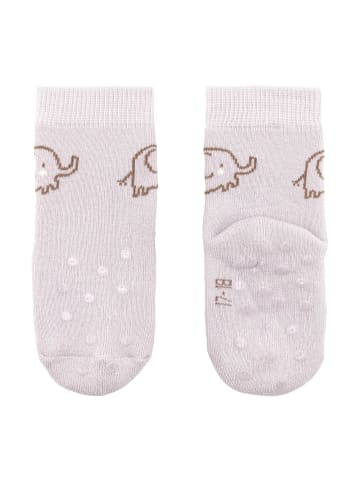 Sterntaler ABS Krabbelsocken 2er-Pack Elefant in helllila