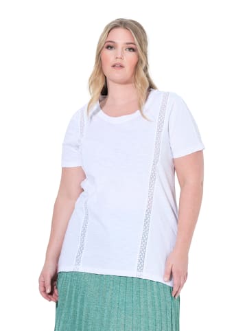 MIAMODA Shirt in schneeweiß